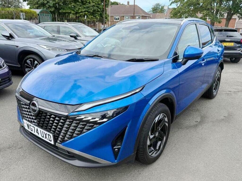 Nissan Qashqai 1.3 Dig-t Mhev N-connecta Euro 6 Ss Blue