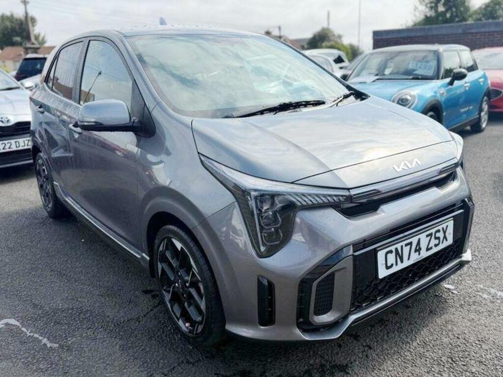 Kia Picanto 1.0 Gt-line Euro 6 Ss CN74ZSX Grey #3