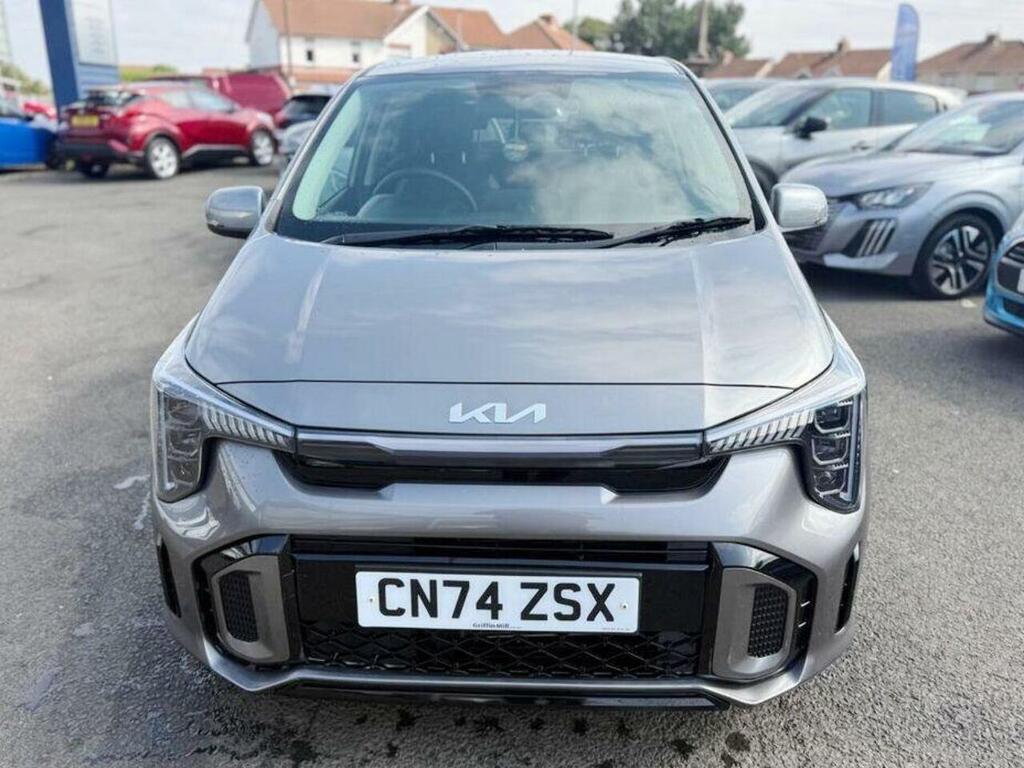 Kia Picanto 1.0 Gt-line Euro 6 Ss CN74ZSX Grey #2