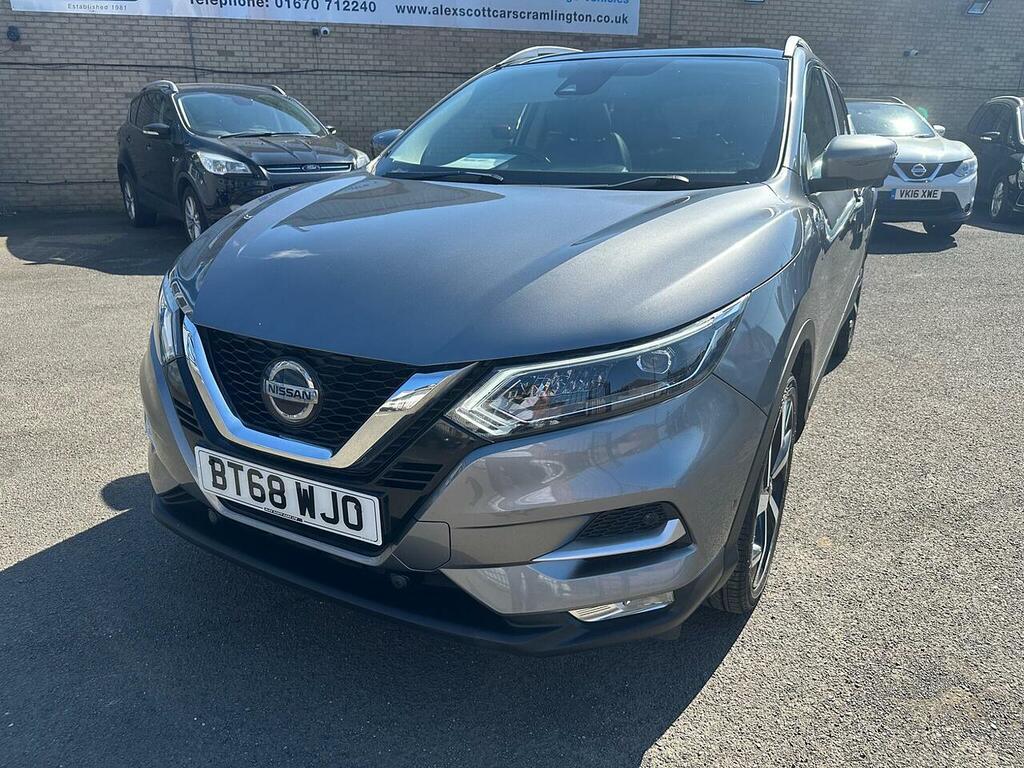 Nissan Qashqai 1.3 Dig-t Tekna Euro 6 Ss BT68WJO Grey #4