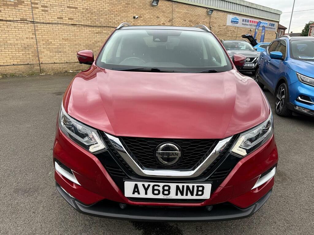Nissan Qashqai 1.5 Dci N-connecta Euro 6 Ss AY68NNB Red #2