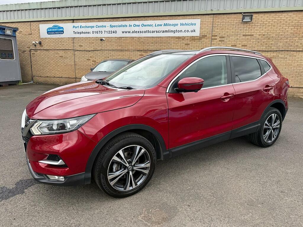 Nissan Qashqai 1.5 Dci N-connecta Euro 6 Ss AY68NNB Red #3