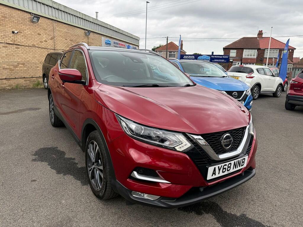 Nissan Qashqai 1.5 Dci N-connecta Euro 6 Ss Red