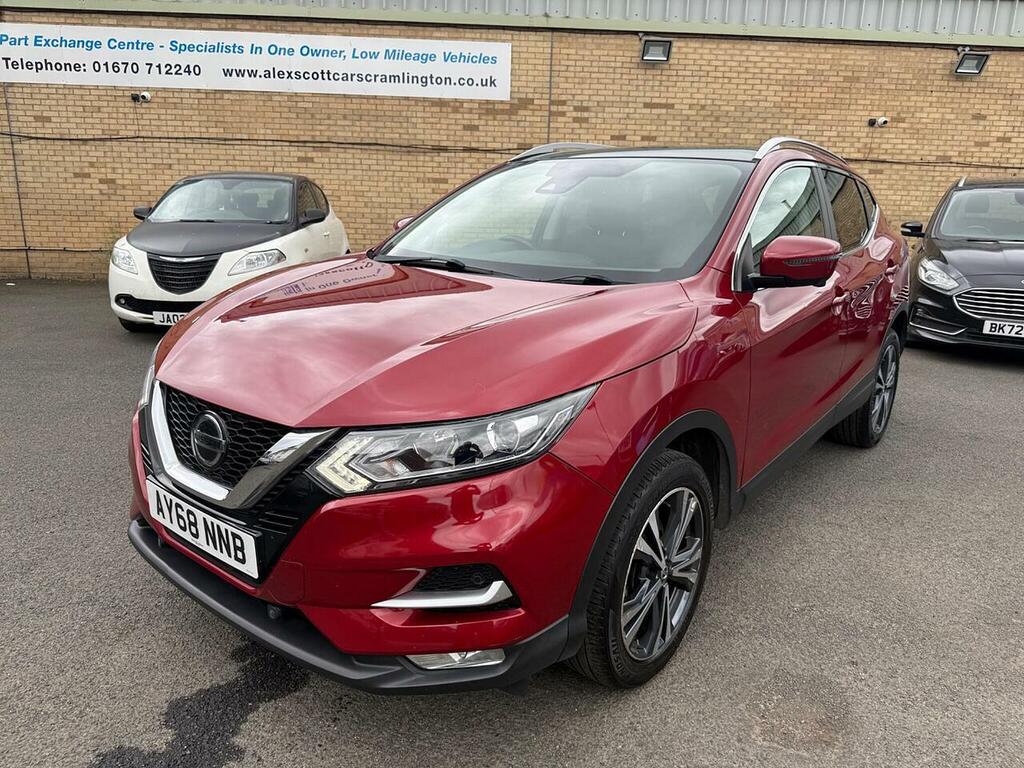 Nissan Qashqai 1.5 Dci N-connecta Euro 6 Ss AY68NNB Red #5