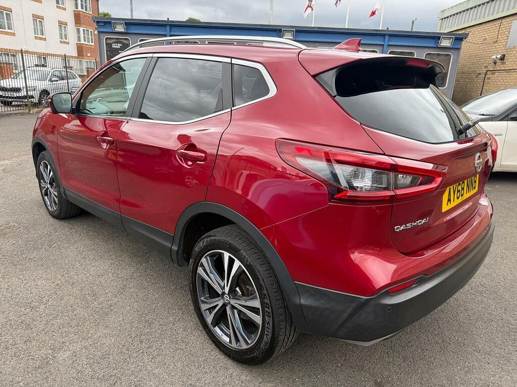 Nissan Qashqai 1.5 Dci N-connecta Euro 6 Ss AY68NNB Red #4