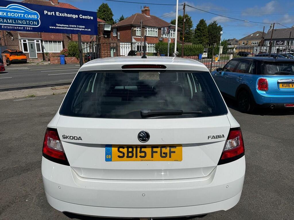 Skoda Fabia 1.4 Tdi Se Hatchback Euro 6 Ss White #6