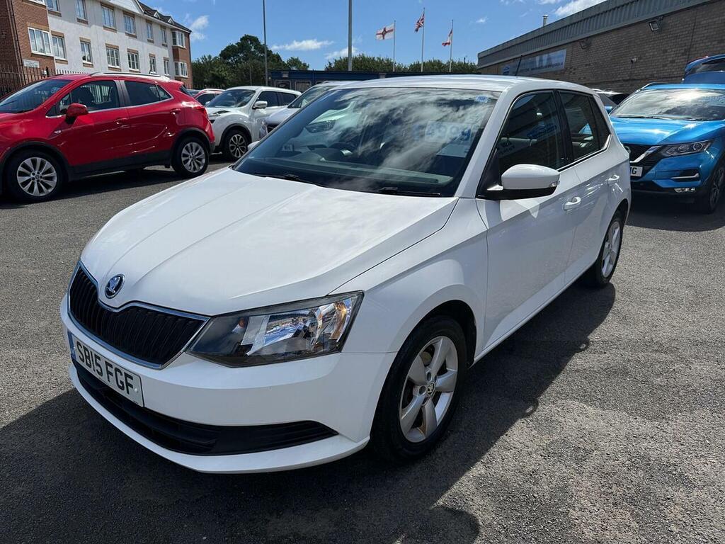 Skoda Fabia 1.4 Tdi Se Hatchback Euro 6 Ss White #3