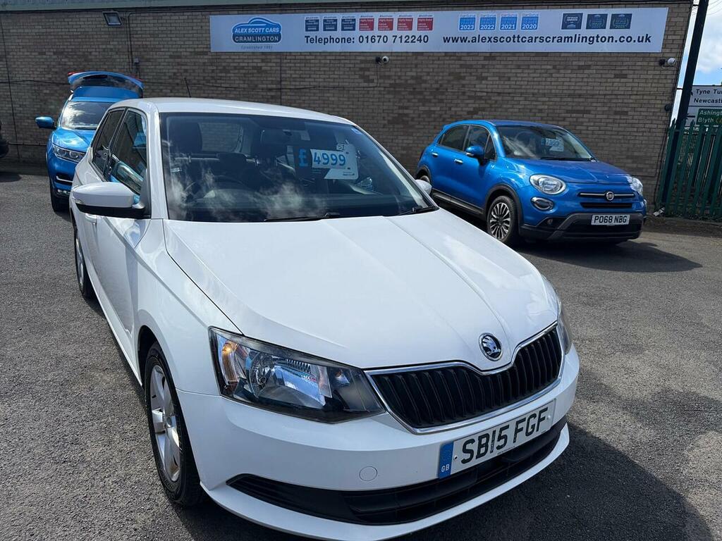 Skoda Fabia 1.4 Tdi Se Hatchback Euro 6 Ss White #5