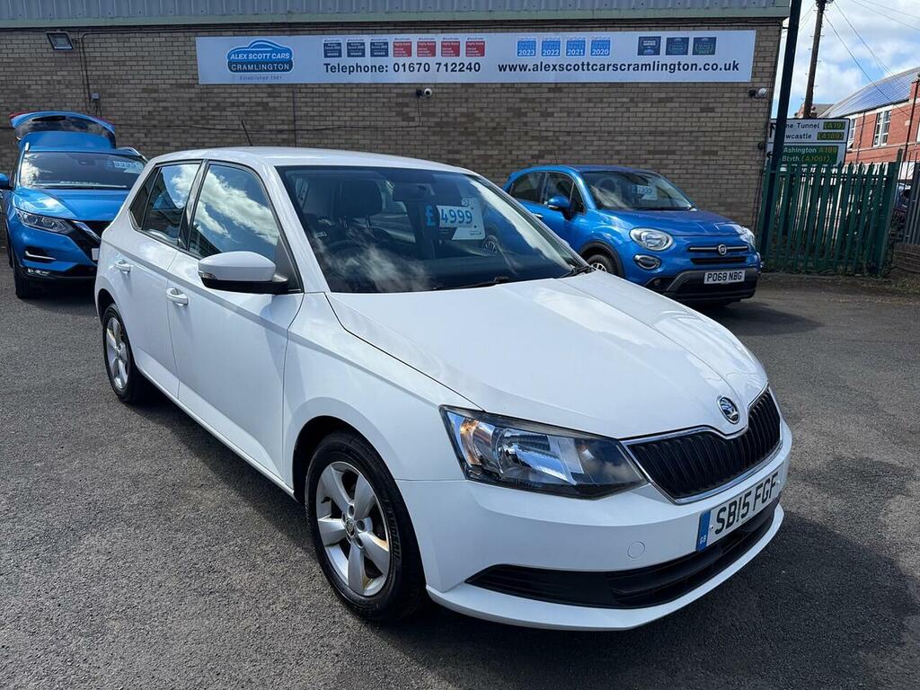 Skoda Fabia 1.4 Tdi Se Hatchback Euro 6 Ss White