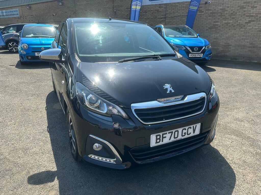 Peugeot 108 1.0 Active Top Euro 6 Ss BF70GCV Black #2