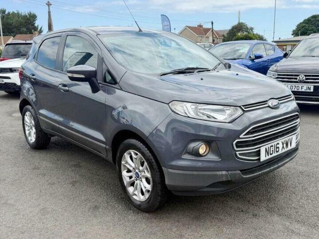 Ford Ecosport 1.0T Ecoboost Zetec Suv 2Wd Euro Grey