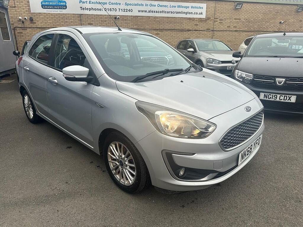 Ford KA+ 1.2 Ti-vct Zetec Hatchback Euro Silver