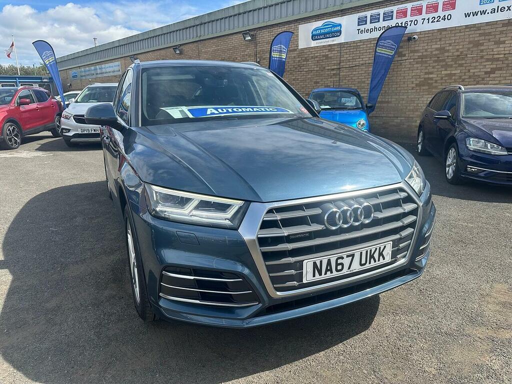 Audi Q5 2.0 Tdi S Line Suv S Tronic Quattro Eur NA67UKK Blue #2