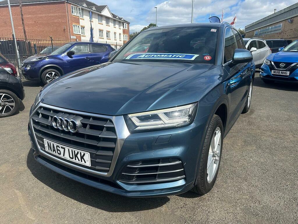 Audi Q5 2.0 Tdi S Line Suv S Tronic Quattro Eur NA67UKK Blue #4