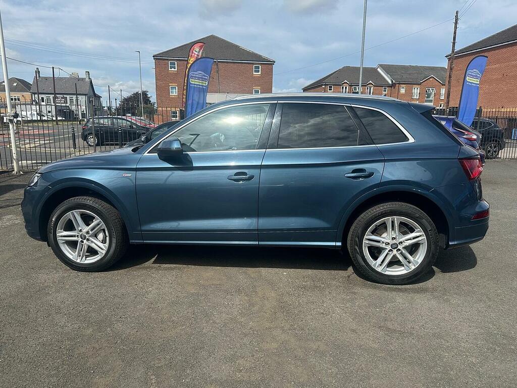 Audi Q5 2.0 Tdi S Line Suv S Tronic Quattro Eur NA67UKK Blue #5