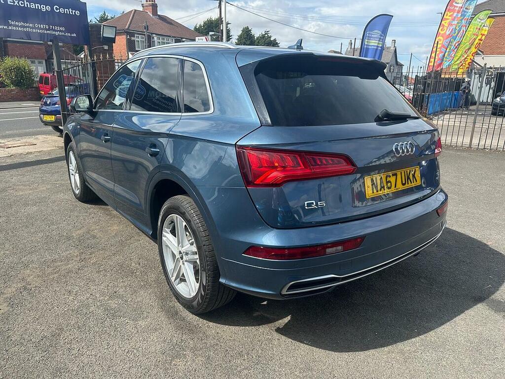 Audi Q5 2.0 Tdi S Line Suv S Tronic Quattro Eur NA67UKK Blue #6