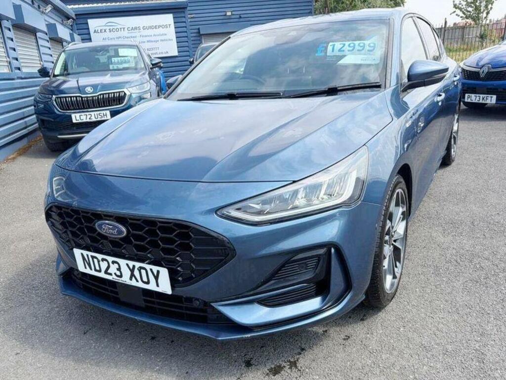 Ford Focus 1.0T Ecoboost St-line X Euro 6 Ss Blue