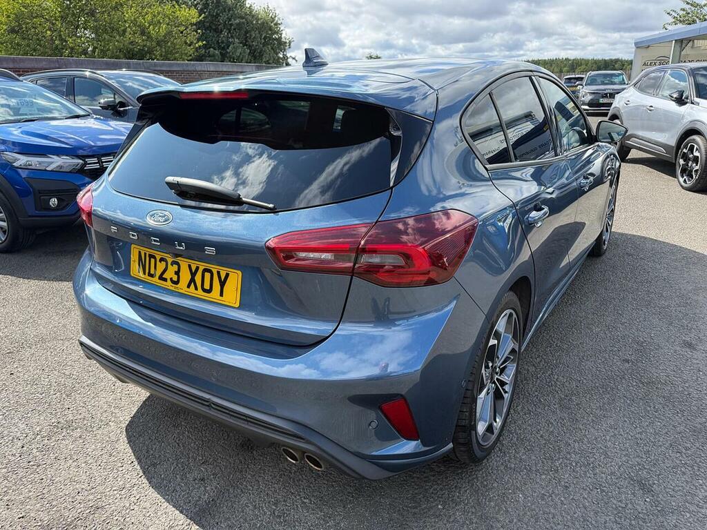 Ford Focus 1.0T Ecoboost St-line X Euro 6 Ss ND23XOY Blue #6