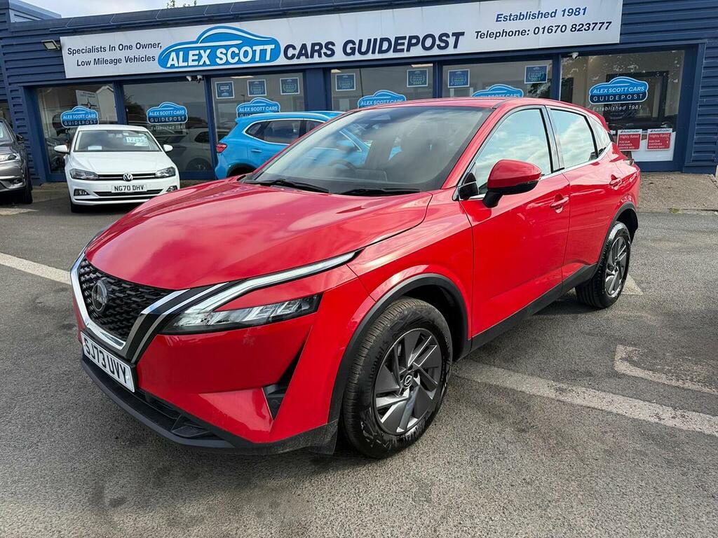 Nissan Qashqai 1.3 Dig-t Mhev Acenta Premium Euro 6 Ss Red