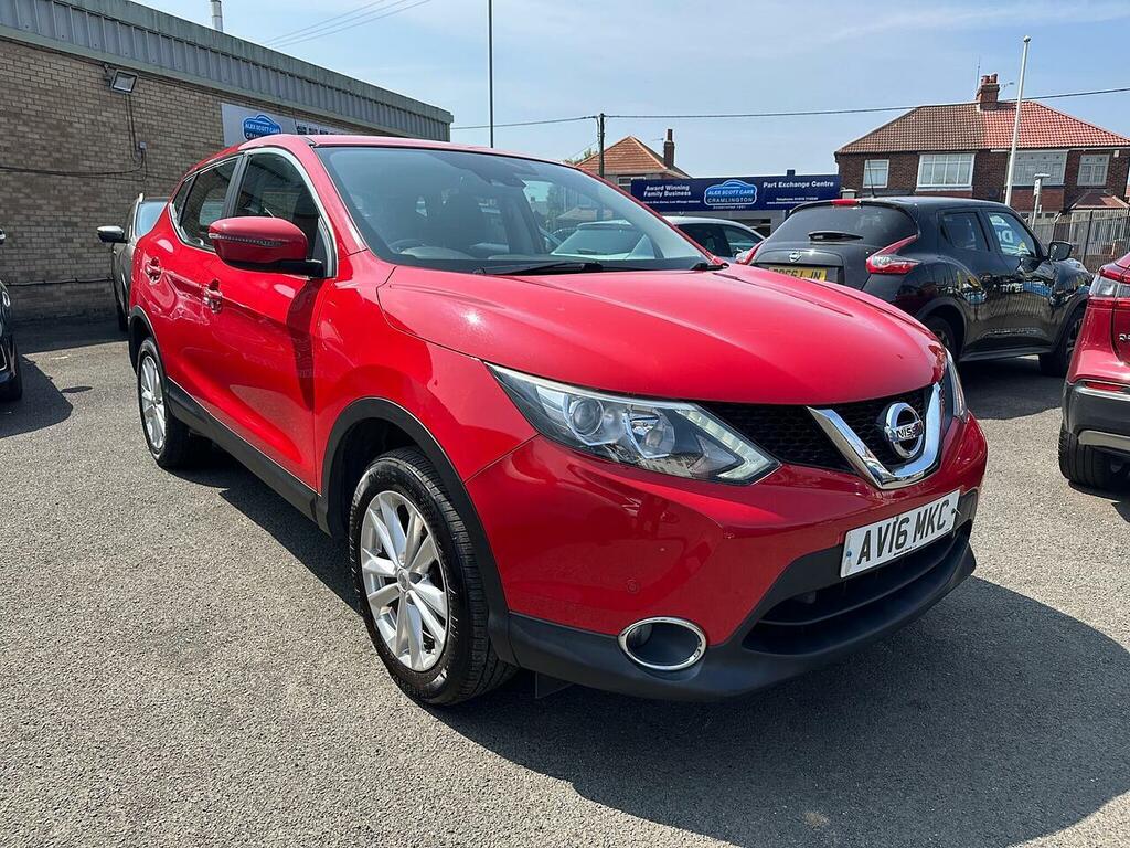 Nissan Qashqai 1.2 Dig-t Acenta 2Wd Euro 6 Ss Red