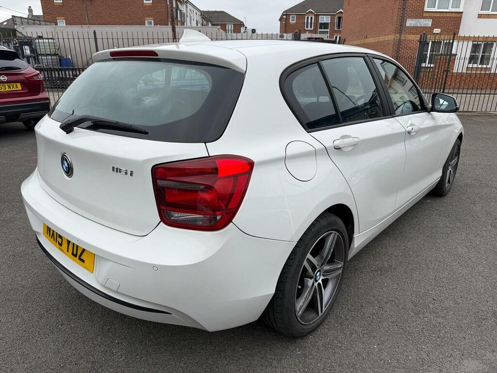 BMW 1 Series 116D Efficientdynamics Business Blue #8
