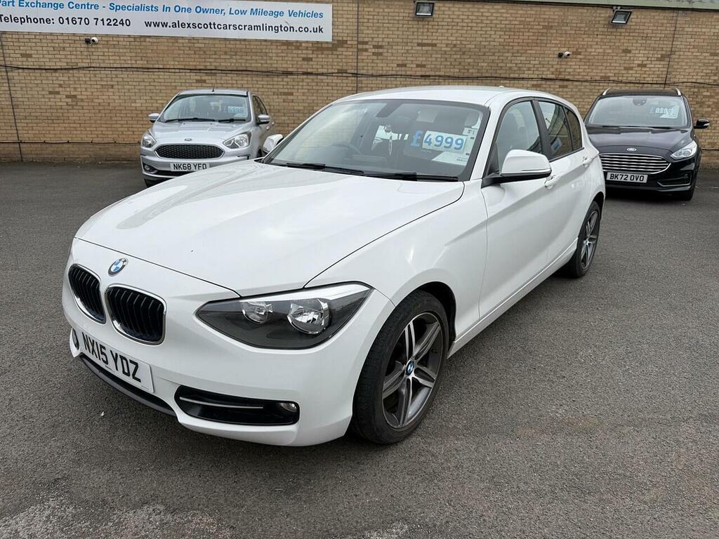 BMW 1 Series 1.6 116I Sport Euro 6 Ss White #3