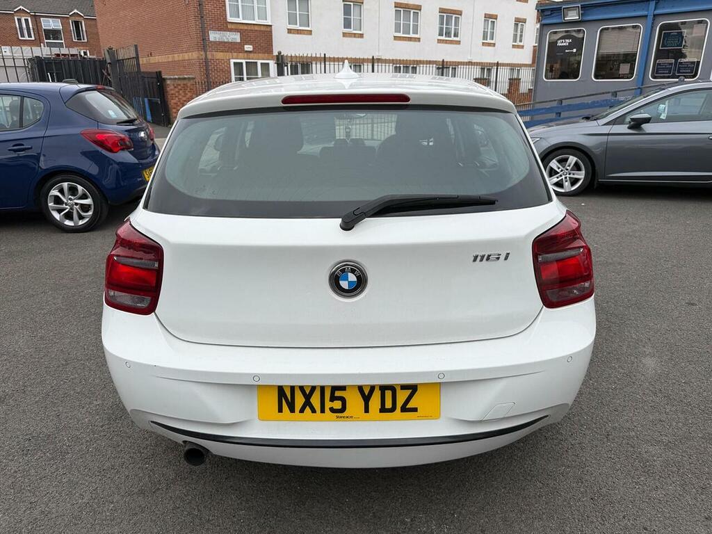 BMW 1 Series 1.6 116I Sport Euro 6 Ss White #6