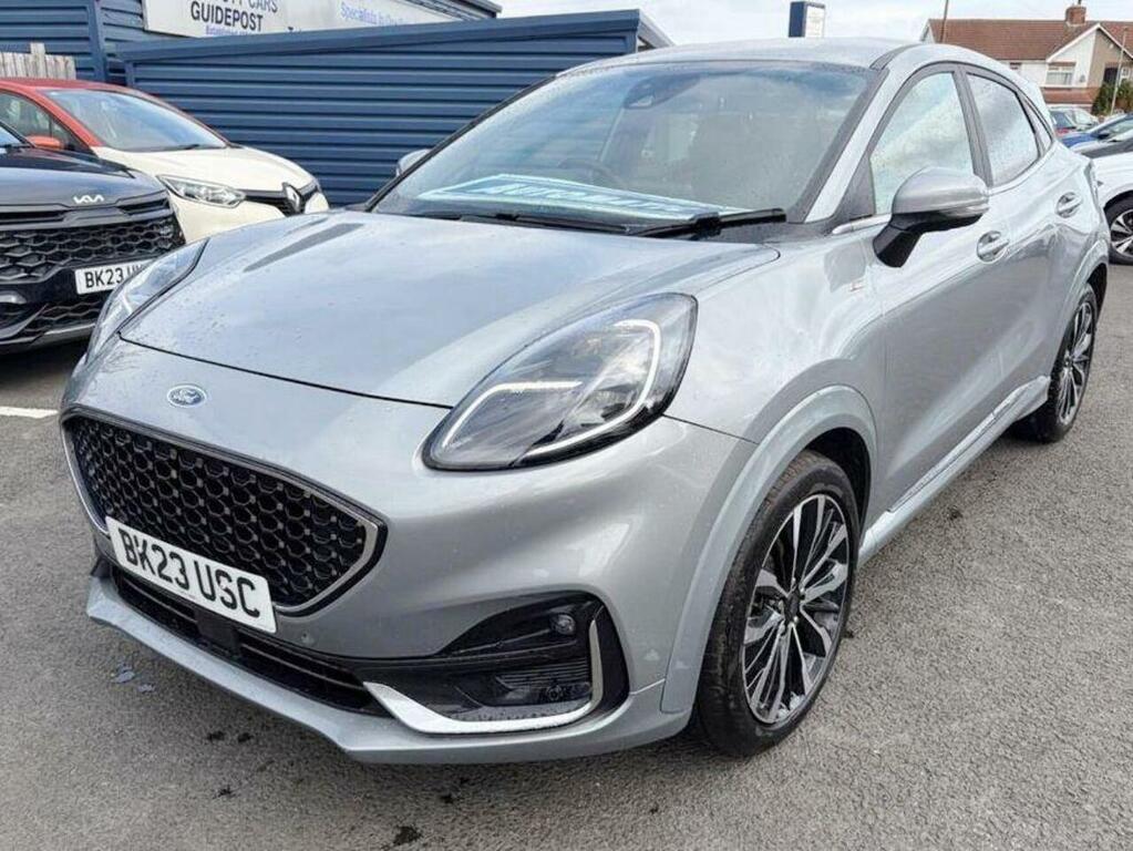 Ford Puma 1.0T Ecoboost Mhev St-line Vignale Dct Euro 6 Ss Silver