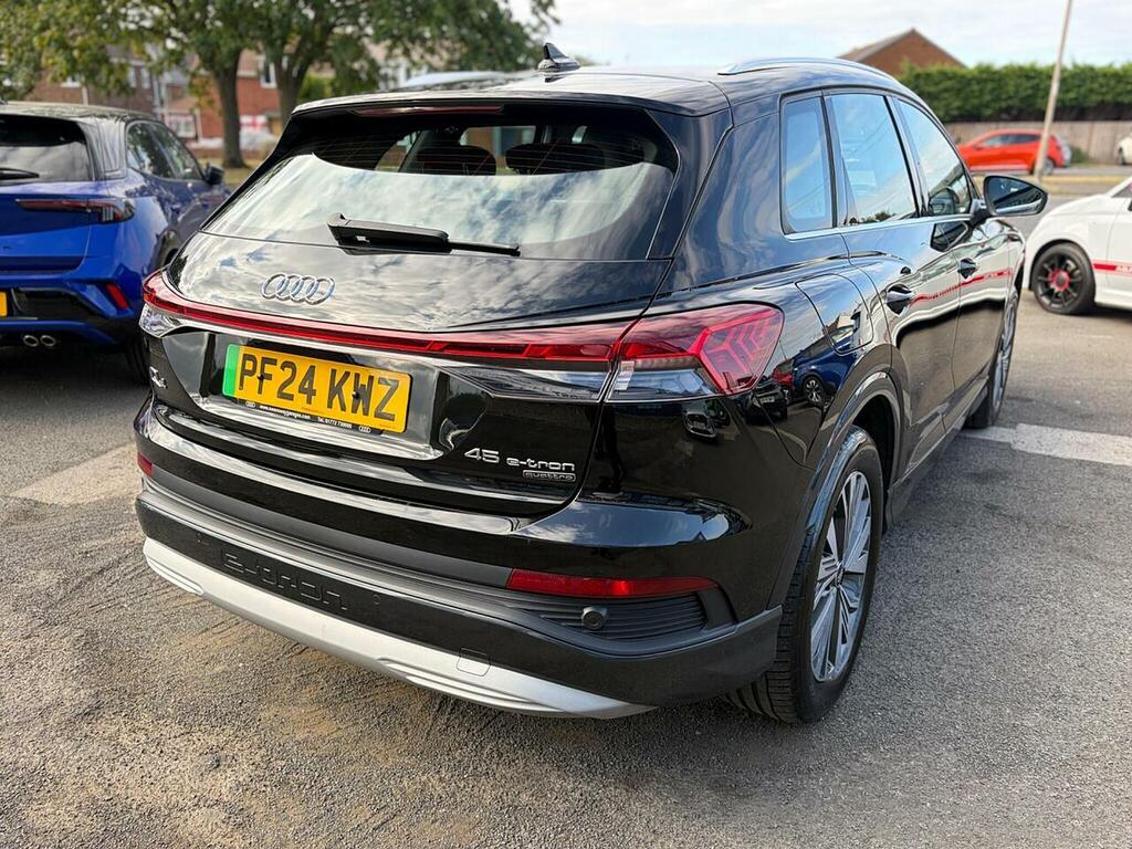 Audi Q4 E Tron 45 Sport Quattro 82Kwh PF24KWZ Black #6