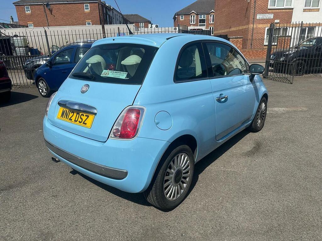 Fiat 500 Lounge White #10