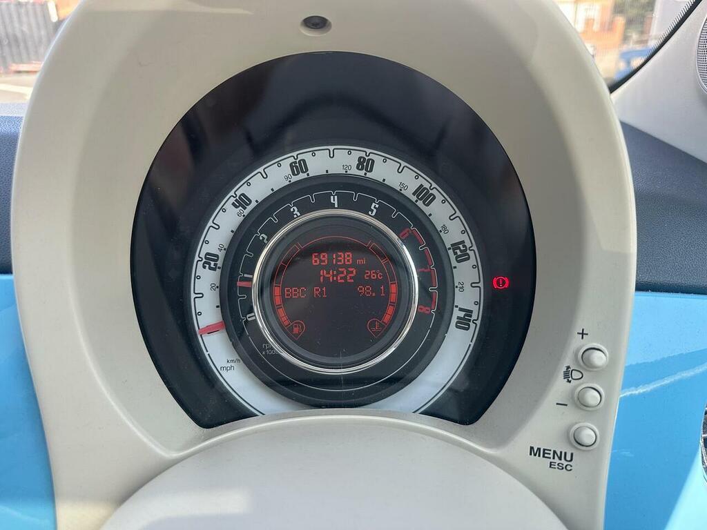 Fiat 500 Lounge White #12