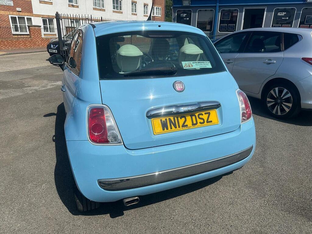 Fiat 500 Lounge White #7
