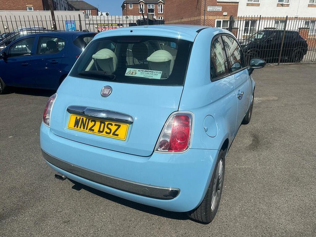 Fiat 500 Lounge White #9