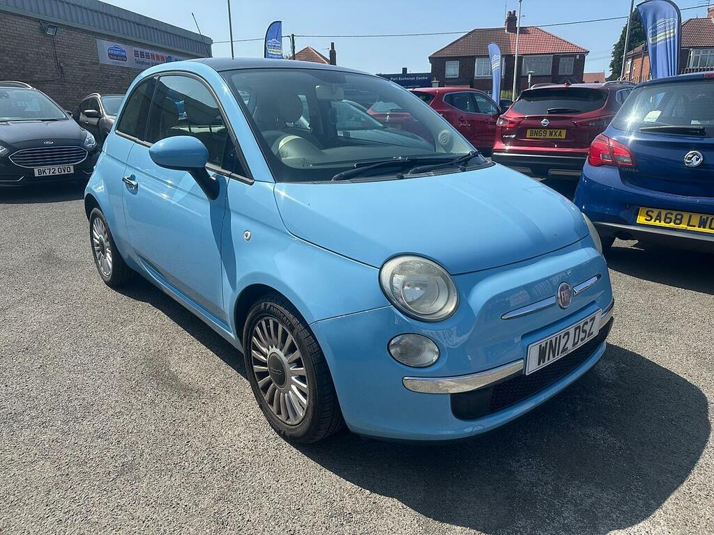 Fiat 500 0.9 Twinair Lounge Hatchback Eur Blue