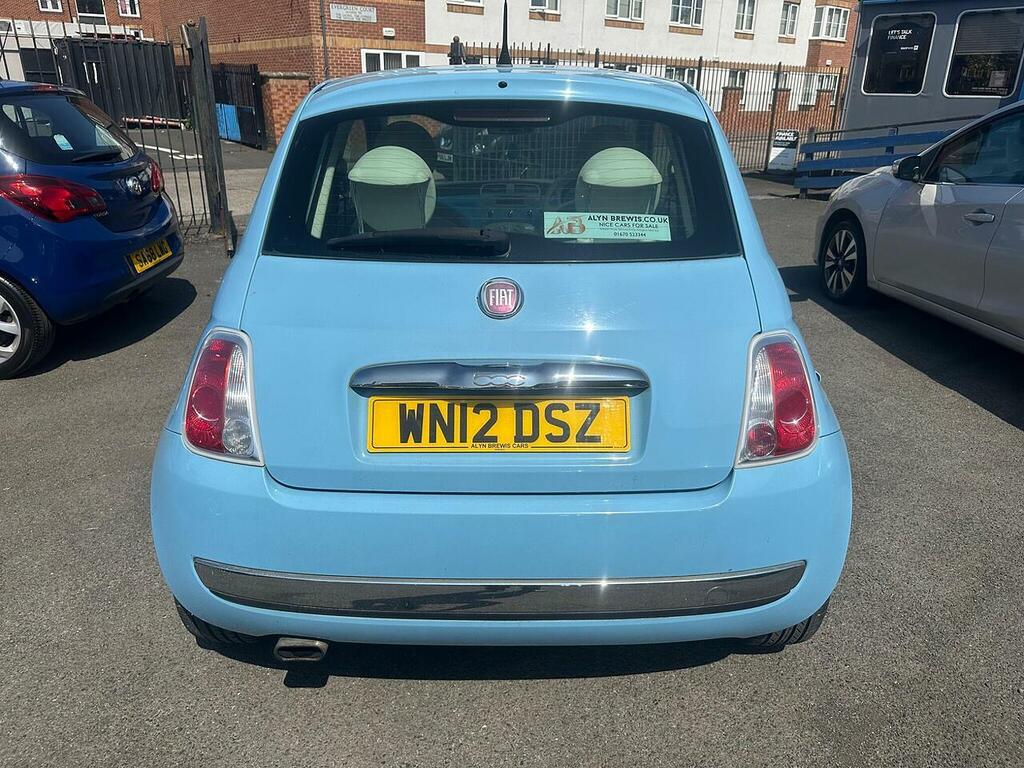 Fiat 500 Lounge White #8