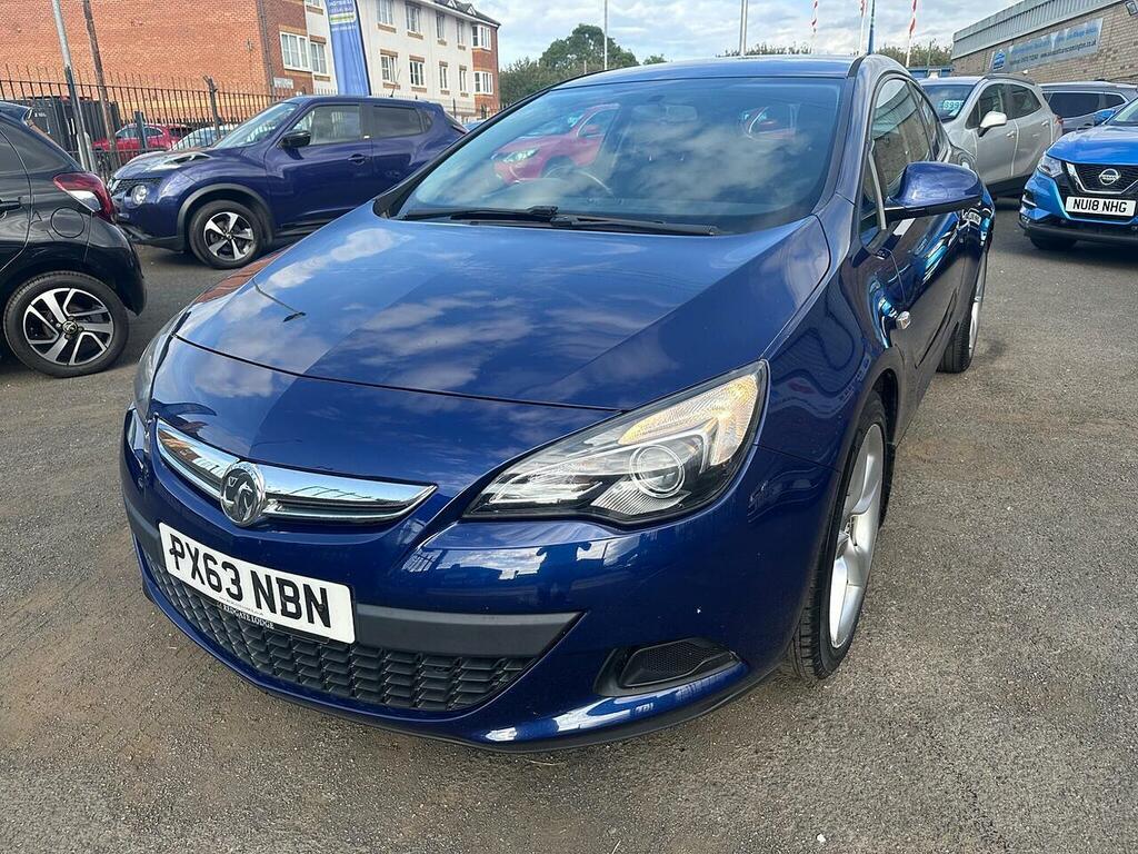 Vauxhall Astra GTC 1.4T Sport Coupe Euro 5 Ss 1 Blue #4