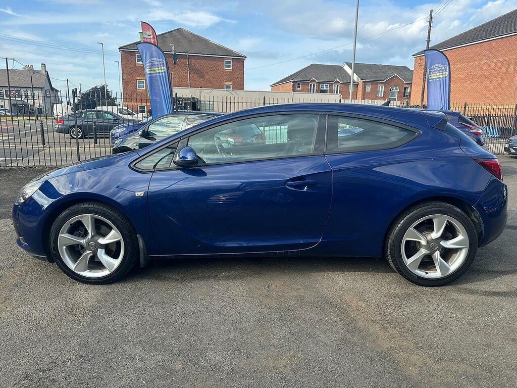 Vauxhall Astra GTC 1.4T Sport Coupe Euro 5 Ss 1 Blue #5