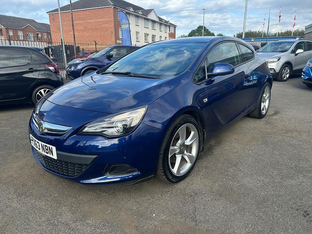 Vauxhall Astra GTC 1.4T Sport Coupe Euro 5 Ss 1 Blue