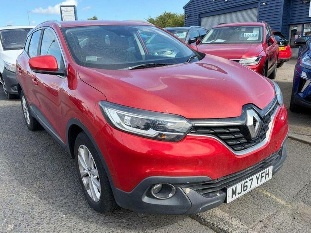 Renault Kadjar 1.5 Dci Dynamique Nav Suv Euro 6 Red
