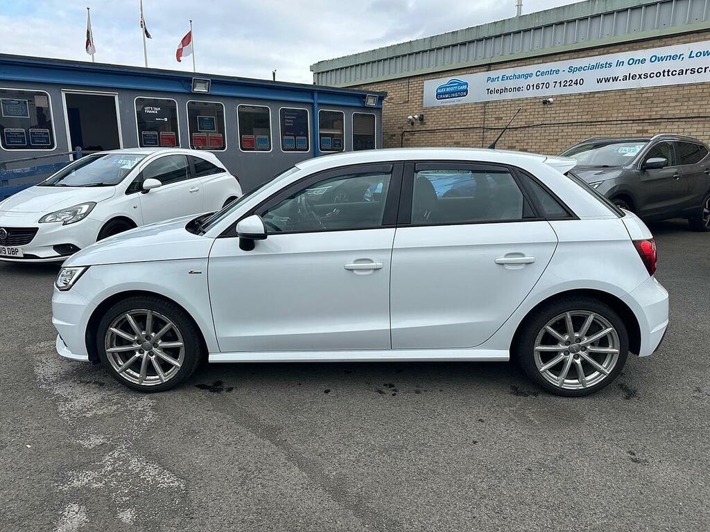 Audi A1 1.4 Tfsi S Line Sportback Euro 6 White #6