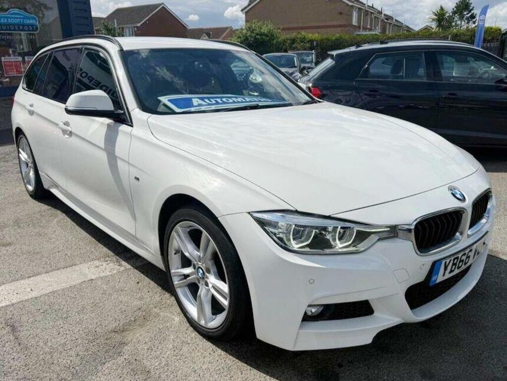 BMW 3 Series 2.0 318D M Sport Touring Euro 6 S White