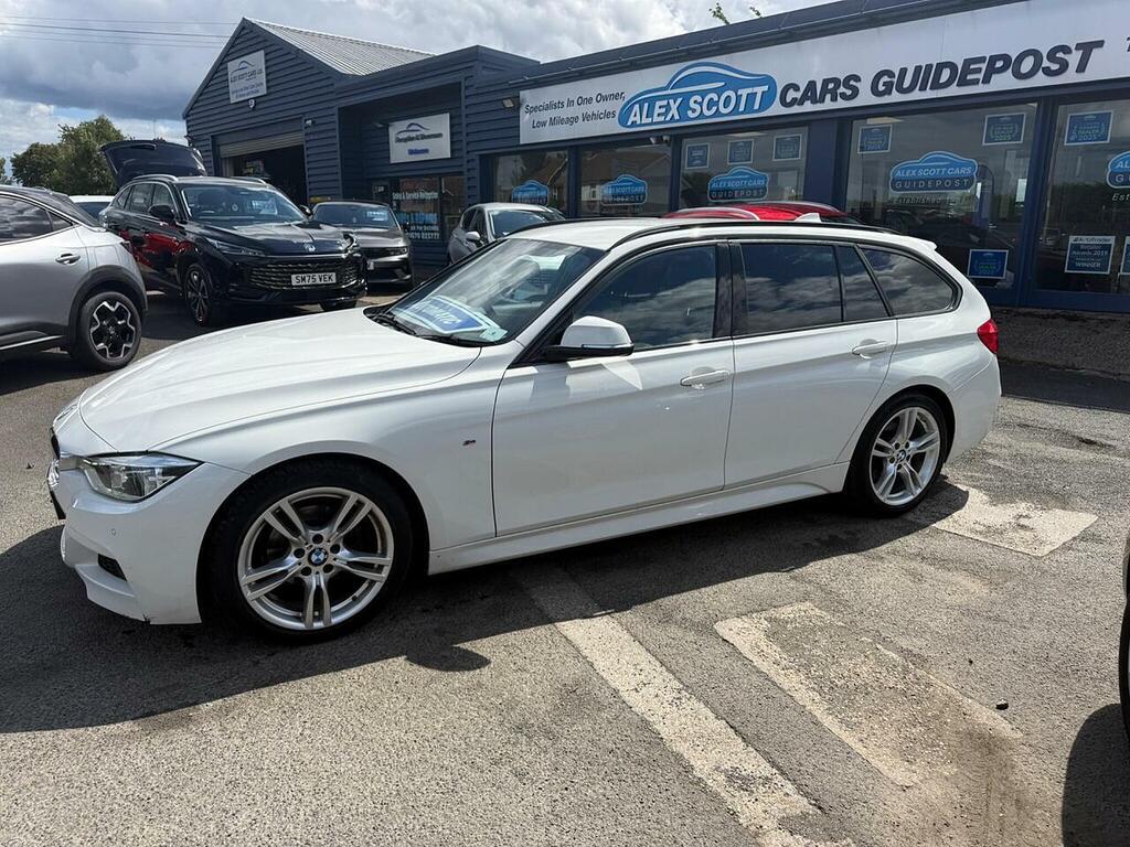 BMW 3 Series 2.0 318D M Sport Touring Euro 6 S White #5