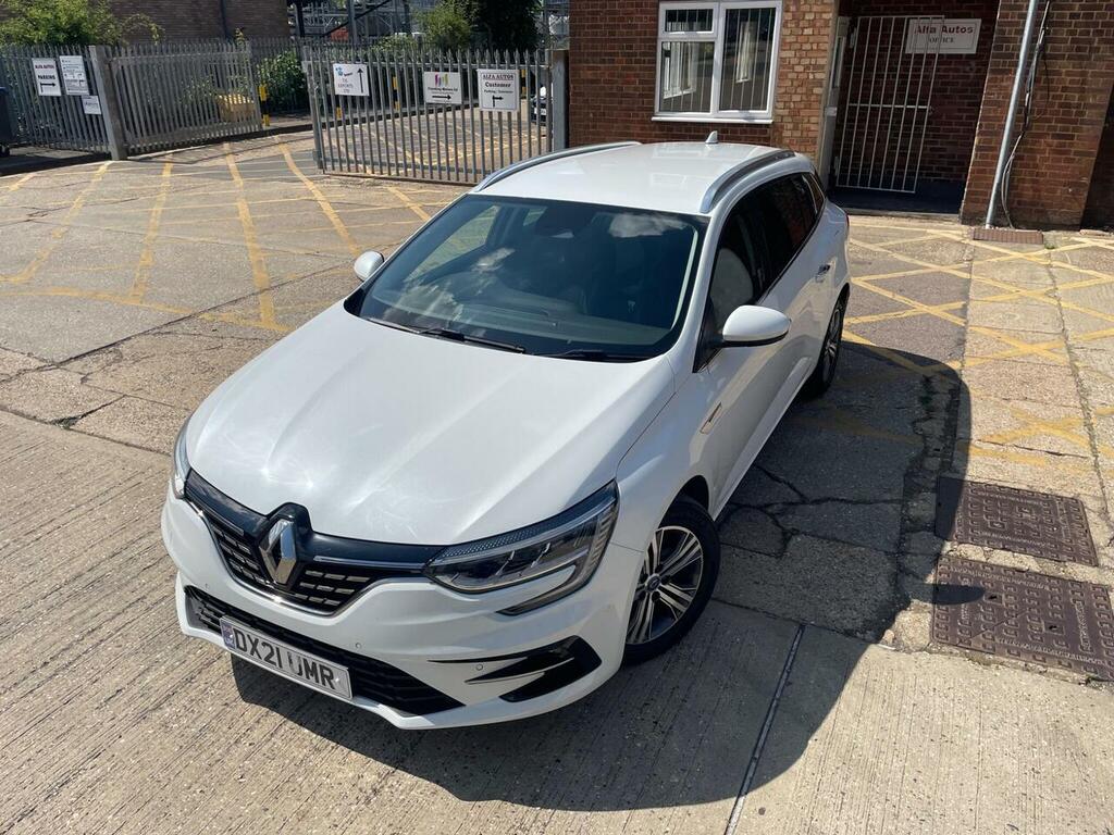 Renault Megane Estate 1.5 Blue Dci Iconic Sport Tourer Euro 6 S White #12