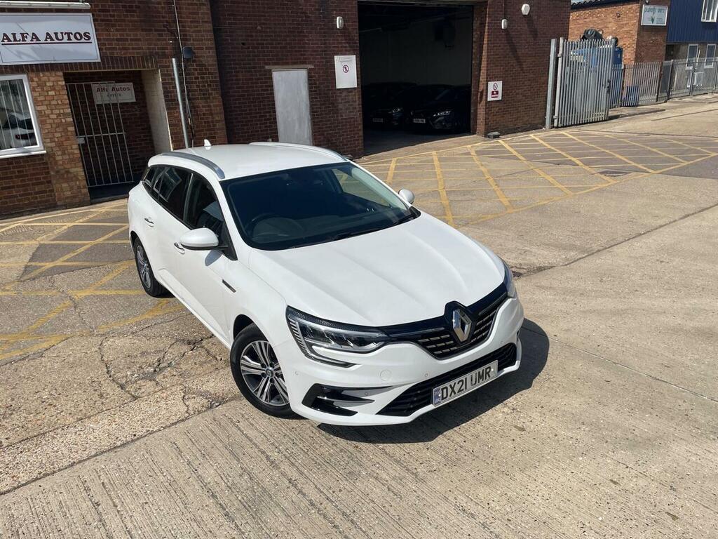 Renault Megane Estate 1.5 Blue Dci Iconic Sport Tourer Euro 6 S White #13