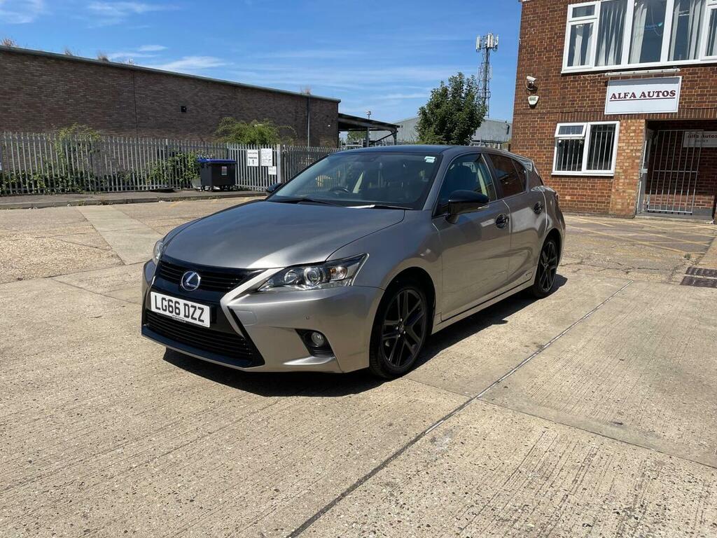 Lexus CT Ct 200H Sport Cvt Black #5