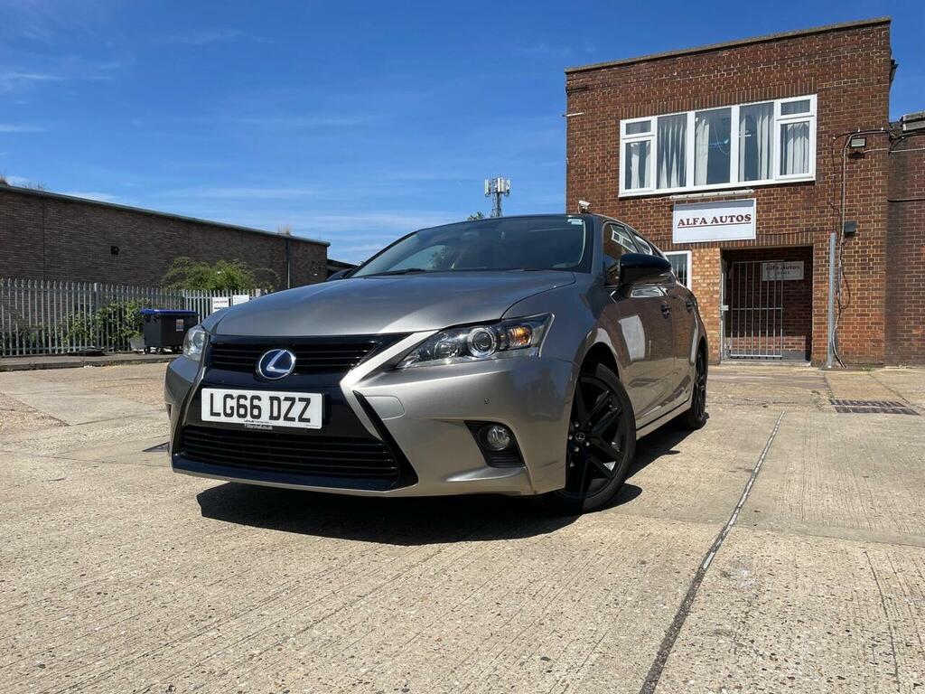 Lexus CT Ct 200H Sport Cvt Black #3