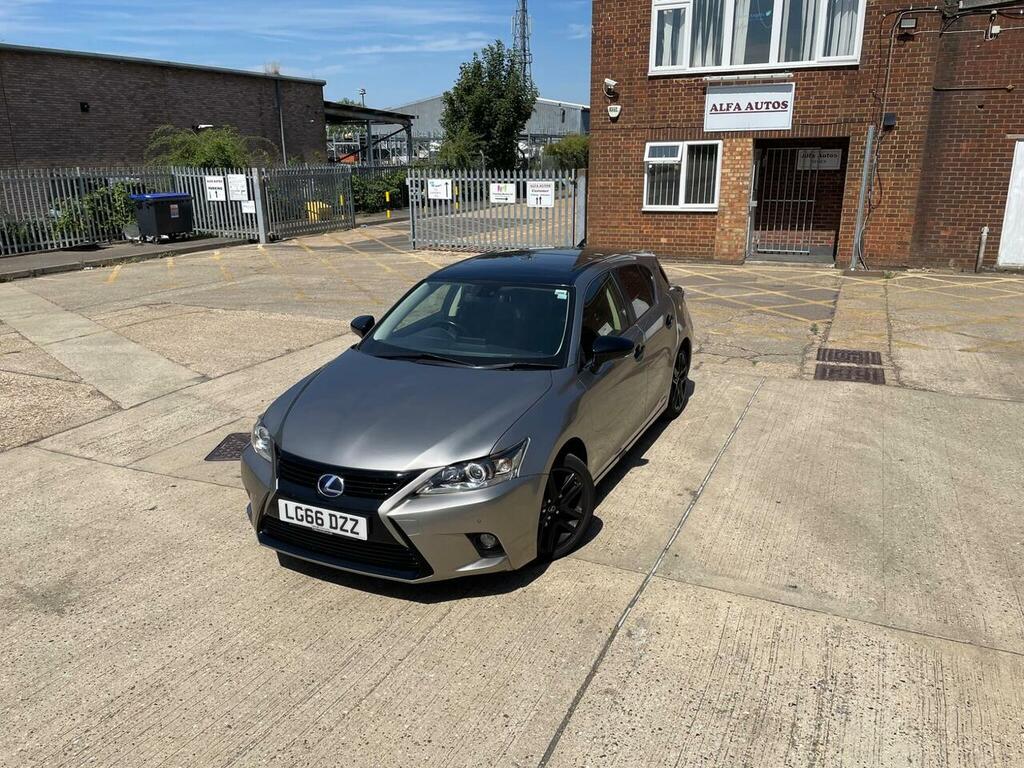 Lexus CT 200H 1.8 Sport Cvt Black #25