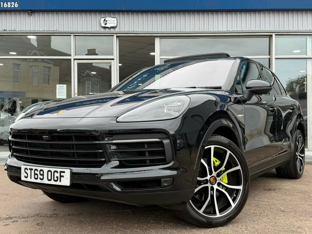 Porsche Cayenne 3.0 V6 E-hybrid 14.1Kwh Tiptronics 4Wd Euro 6 Ss Black