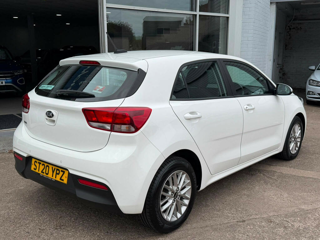 Kia RIO 1.0 T-gdi Gt-line S Euro 6 Ss White #10