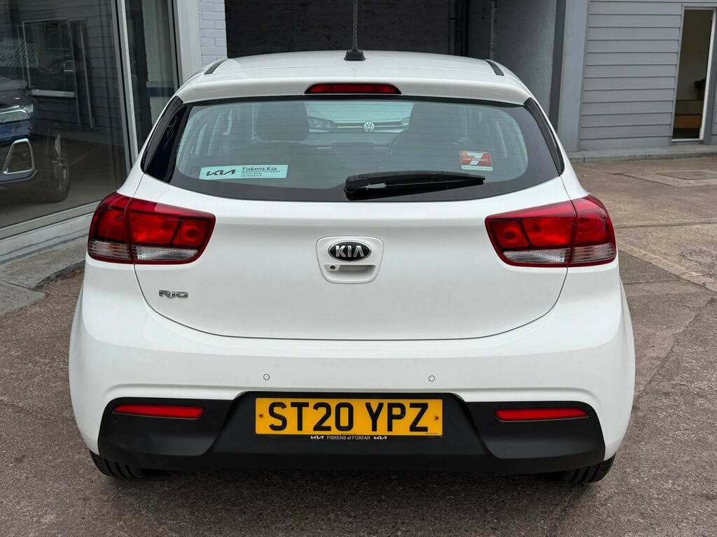 Kia RIO 1.0 T-gdi Gt-line S Euro 6 Ss White #9